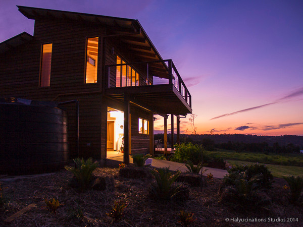 Real Estate: Farm Homestead at Dusk